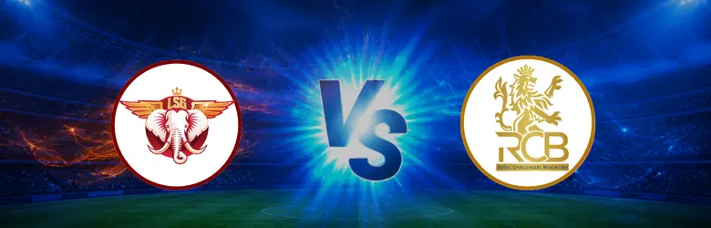 LSG vs RCB Match 50 Prediction